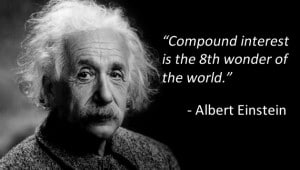 Albert Einstein on Compound Interest